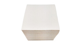 Papierserviette FAIRPAC, Qualität: Papier, Farbe: natur, unbedruckt, Format: B 300 mm x L 300 mm, Ausführung: 1-lagig