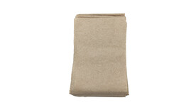 Papierserviette FAIRPAC, Qualität: Papier, Farbe: natur, unbedruckt, Format: B 170 mm x L 170 mm, 1-Lagig