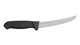 Ausbeinmesser breit MORAKNIV WCB6S-PUG, 158 mm Klingenlänge, schwarz, gebogen, steif, A-Nr.: 19627 - 01