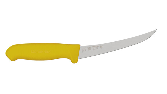 Ausbeinmesser MORAKNIV CB6F-PUG, 158 mm, gelb, gebogen, flexibel, A-Nr.: 19620 - 01