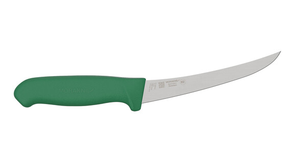 Ausbeinmesser MORAKNIV CB6F-PUG, 158 mm Klingenlänge, grün, gebogen, flexibel, A-Nr.: 19621 - 01