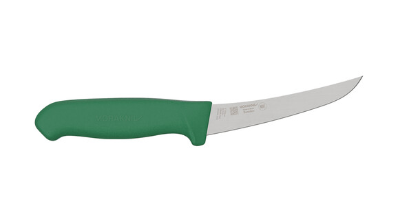 Ausbeinmesser MORAKNIV CB5MF-PUG, 133 mm Klingenlänge, grün, gebogen, semi-flexibel, A-Nr.: 19632 - 01
