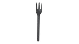 Mehrweg-Gabel, 181 x 26 x 10 mm, Verbundstoff aus Holzfasern/PLA, grau, VERIVE, A-Nr.: 19703 - 01