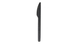 Mehrweg-Messer, 181 x 18 x 4 mm, Verbundstoff aus Holzfasern/PLA, grau, VERIVE, A-Nr.: 19705 - 01