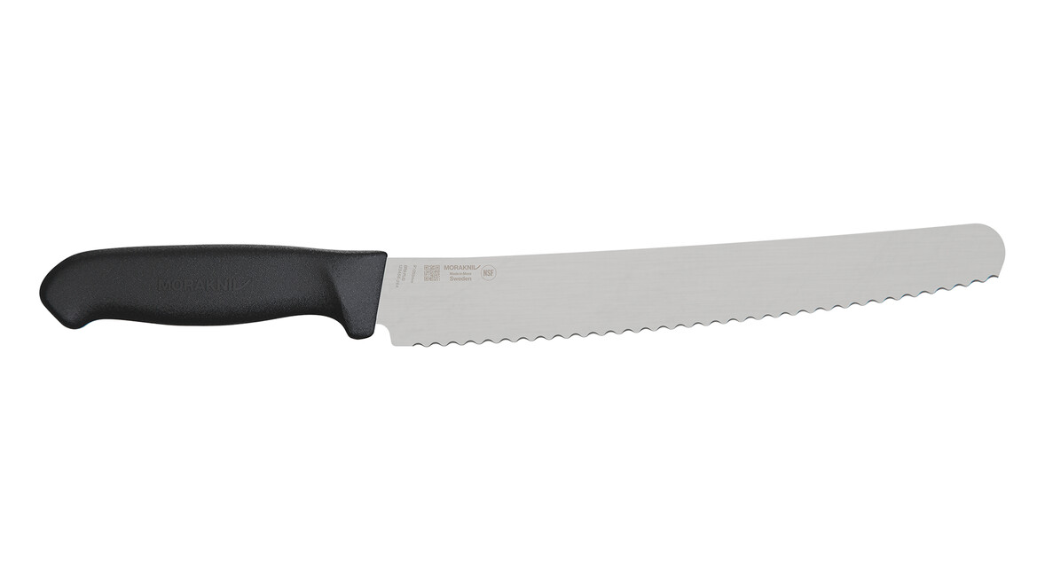 Brotmesser MORAKNIV BR9-PUG, 253 mm Klingenlänge, schwarz, A-Nr.: 19921 Brotmesser MORAKNIV BR9-PUG, 253 mm Klingenlänge, schwarz, A-Nr.: 19921 - 01
