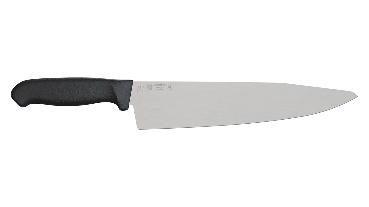 Kochmesser MORAKNIV CH10-PUG, 257 mm Klingenlänge, schwarz, steif, A-Nr.: 19926 Kochmesser MORAKNIV CH10-PUG, 257 mm Klingenlänge, schwarz, steif, A-Nr.: 19926 - 01