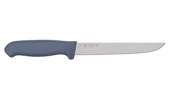 Ausbeinmesser breit MORAKNIV WSB75-PUG, 180 mm Klingenlänge, blau, gerade, steif, A-Nr.: 19947 Ausbeinmesser breit MORAKNIV WSB75-PUG, 180 mm Klingenlänge, blau, gerade, steif, A-Nr.: 19947 - 01