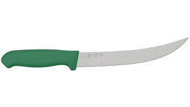 Zuschneide-/Zerlegemesser MORAKNIV CT8-PUG, 209 mm Klingenlänge, grün, gebogen, steif, A-Nr.: 19949 - 01