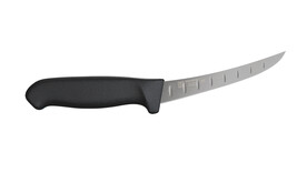 Ausbeinmesser MORAKNIV UCB5MF SC-PUG, 137 mm Klingenlänge, schwarz, oben gebogen, semi-flexibel, A-Nr.: 19960 - 01