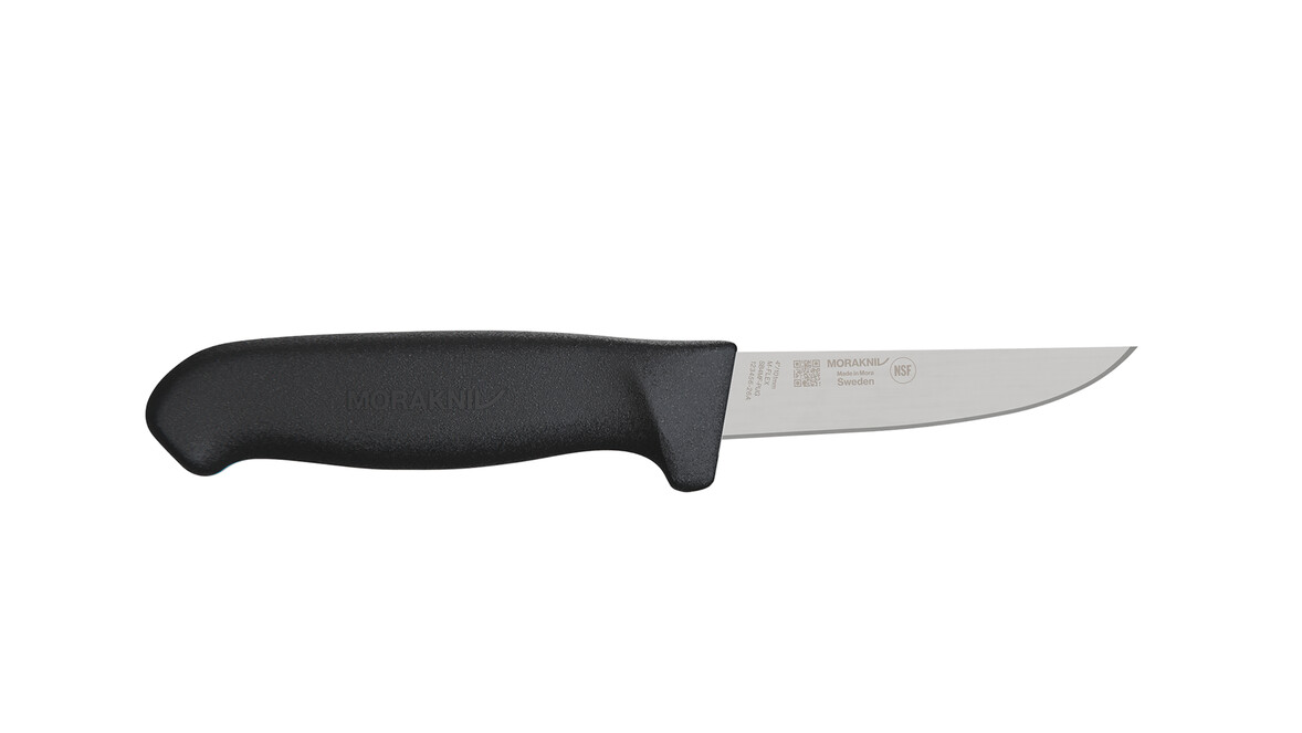 Ausbeinmesser MORAKNIV SB4MF-PUG, 95 mm Klingenlänge, schwarz, gerade, semi-flexibel, A-Nr.: 19980 Ausbeinmesser MORAKNIV SB4MF-PUG, 95 mm Klingenlänge, schwarz, gerade, semi-flexibel, A-Nr.: 19980 - 01