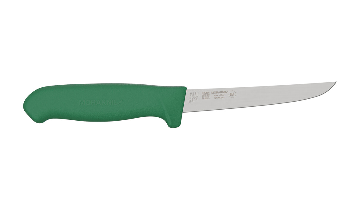 Ausbeinmesser MORAKNIV SB5MF-PUG, 135 mm Klingenlänge, grün, gerade, semi-flexibel, A-Nr.: 19986 Ausbeinmesser MORAKNIV SB5MF-PUG, 135 mm Klingenlänge, grün, gerade, semi-flexibel, A-Nr.: 19986 - 01