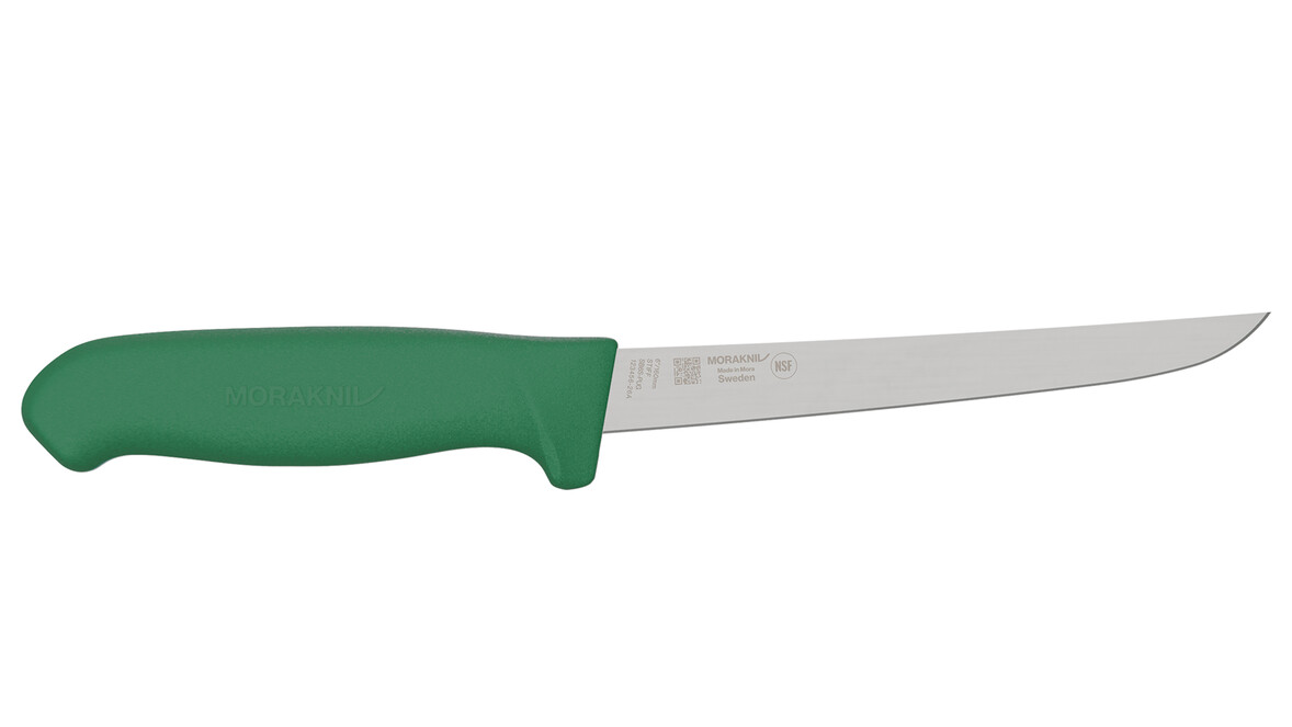 Ausbeinmesser MORAKNIV SB6S-PUG, 160 mm Klingenlänge, grün, gerade, steif, A-Nr.: 19992 Ausbeinmesser MORAKNIV SB6S-PUG, 160 mm Klingenlänge, grün, gerade, steif, A-Nr.: 19992 - 01