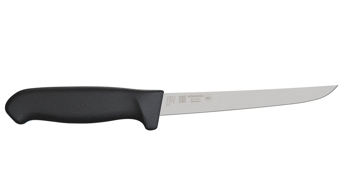 Ausbeinmesser MORAKNIV SB6MF-PUG, 160 mm Klingenlänge, schwarz, gerade, semi-flexibel, A-Nr.: 19993 Ausbeinmesser MORAKNIV SB6MF-PUG, 160 mm Klingenlänge, schwarz, gerade, semi-flexibel, A-Nr.: 19993 - 01