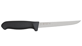 Ausbeinmesser MORAKNIV SB6MF-PUG, 160 mm Klingenlänge, schwarz, gerade, semi-flexibel, A-Nr.: 19993 - 01