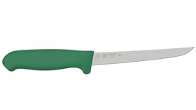 Ausbeinmesser MORAKNIV SB6MF-PUG, 160 mm Klingenlänge, grün, gerade, semi-flexibel, A-Nr.: 19995 - 01