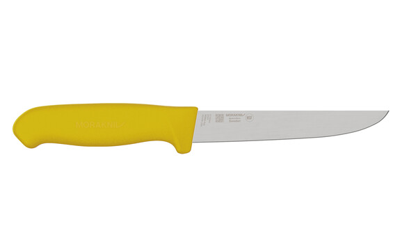 Ausbeinmesser breit MORAKNIV WSB6S-PUG, 151 mm Klingenlänge, gelb, gerade, steif, A-Nr.: 20007 Ausbeinmesser breit MORAKNIV WSB6S-PUG, 151 mm Klingenlänge, gelb, gerade, steif, A-Nr.: 20007 - 01