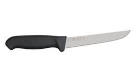 Ausbeinmesser breit MORAKNIV WB6S-PUG, 156 mm Klingenlänge, schwarz, steif, A-Nr.: 20012 - 01