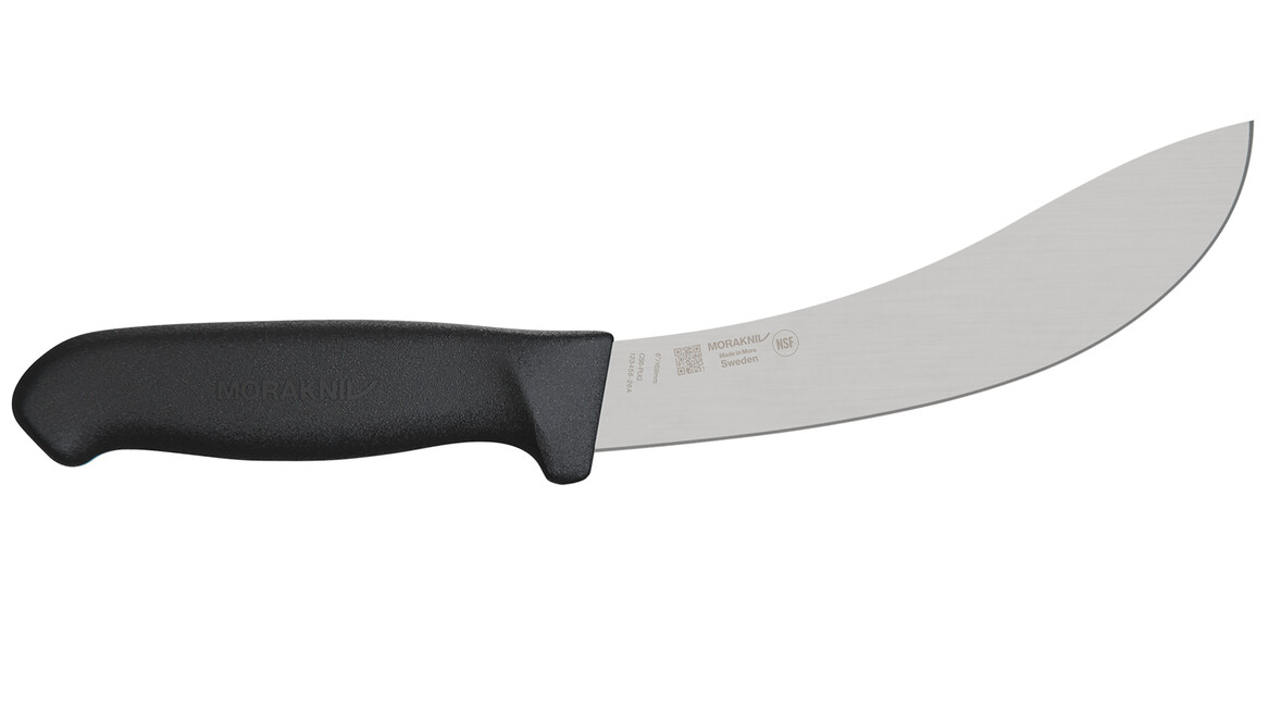 Häutemesser MORAKNIV CS6-PUG, 169 mm Klingenlänge, schwarz, gebogen, A-Nr.: 20016 Häutemesser MORAKNIV CS6-PUG, 169 mm Klingenlänge, schwarz, gebogen, A-Nr.: 20016 - 01