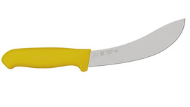 Häutemesser MORAKNIV CS6-PUG, 169 mm Klingenlänge, gelb, gebogen, A-Nr.: 20017 - 01