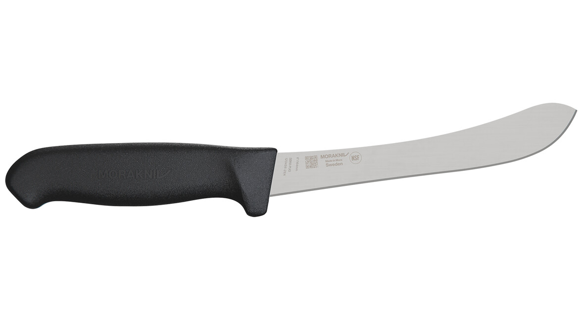 Metzgermesser skandinavisch MORAKNIV SBK6-PUG, 164 mm Klingenlänge, schwarz, gebogen, A-Nr.: 20020 Metzgermesser skandinavisch MORAKNIV SBK6-PUG, 164 mm Klingenlänge, schwarz, gebogen, A-Nr.: 20020 - 01