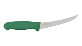 Ausbeinmesser MORAKNIV CB6XF-PUG, 158 mm Klingenlänge, grün, gebogen, sehr flexibel, A-Nr.: 20034 - 01