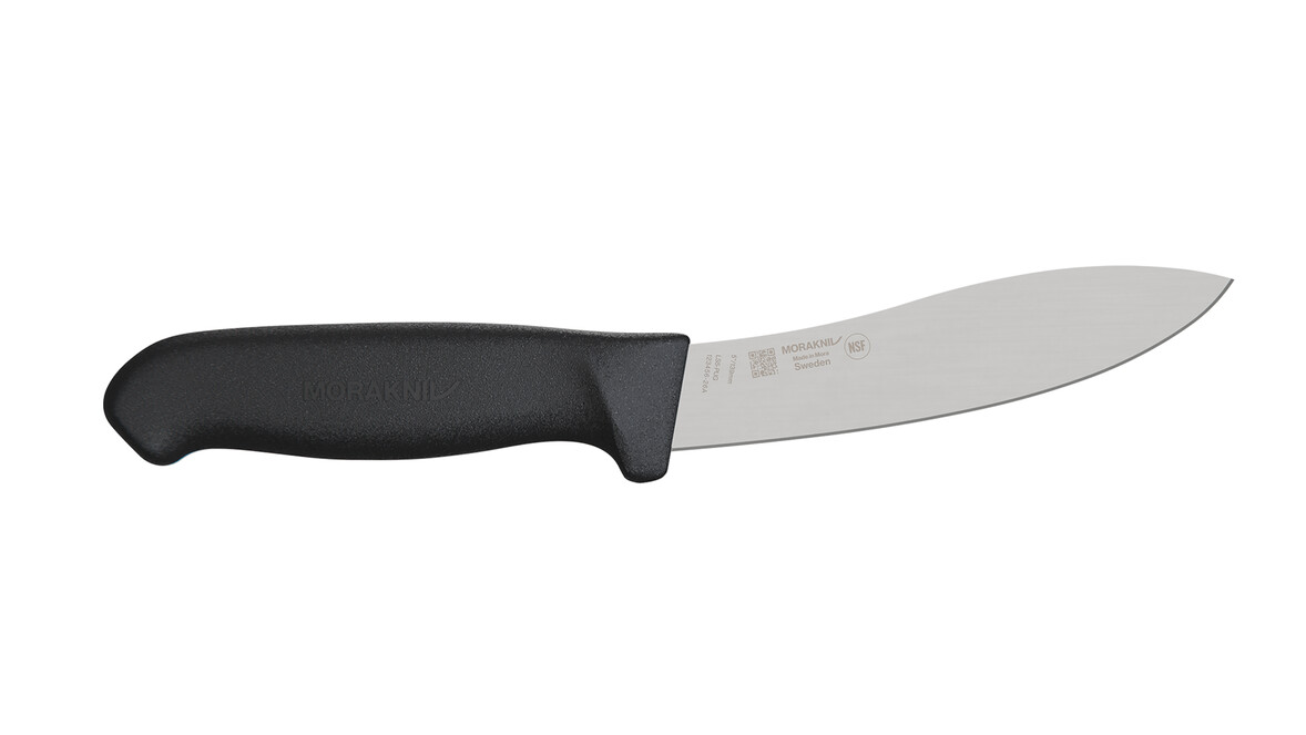 Häutemesser Lamm MORAKNIV LS5-PUG, 139 mm Klingenlänge, schwarz, gebogen, A-Nr.: 20013 Häutemesser Lamm MORAKNIV LS5-PUG, 139 mm Klingenlänge, schwarz, gebogen, A-Nr.: 20013 - 01