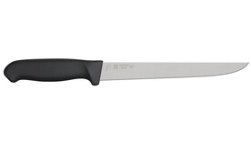 Filetiermesser breit MORAKNIV WSF8MF-PUG, 213 mm Klingenlänge, schwarz, gerade, semi-flexibel, A-Nr.: 20030 - 01