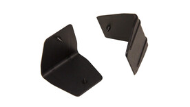 Kantenschutzecke aus Kunststoff, PP, mit Dorn, schwarz, Format: 40 mm x 40 mm, A-Nr.: 00059 Kantenschutzecke aus Kunststoff, PP, mit Dorn, schwarz, Format: 40 mm x 40 mm, A-Nr.: 00059 - 01