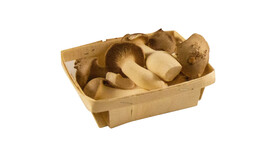 Holzspankörbchen, L 140 mm x B 120 mm x H 40 mm, , Ausführung: 1x1 geflochten, geklammert, A-Nr.: 38292 - 01